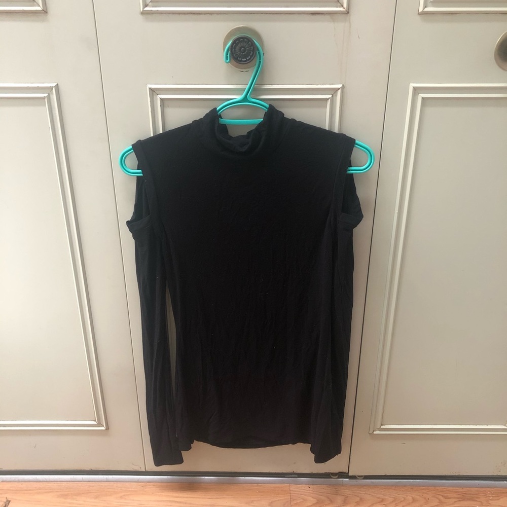 Express cold shoulder top